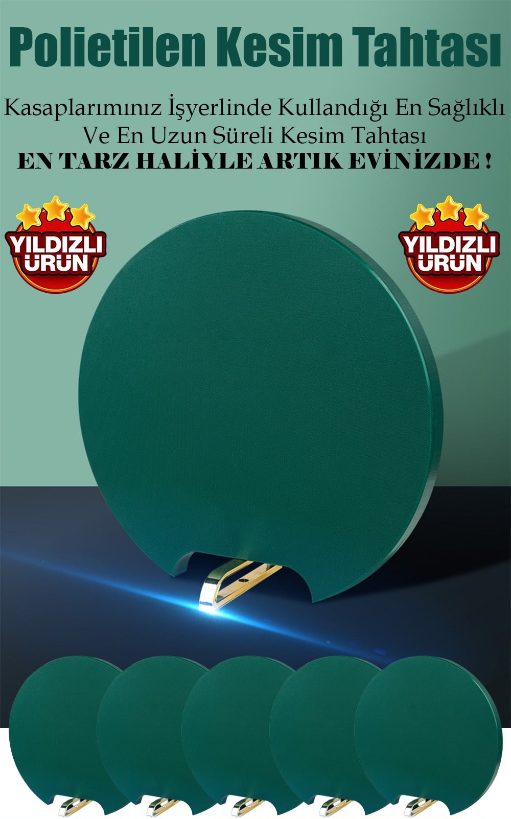 YUVARLAK KESİM TAHTASI